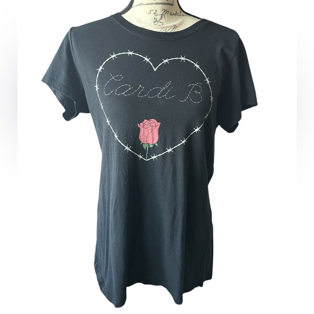 Pacifica Black Cotton Tee